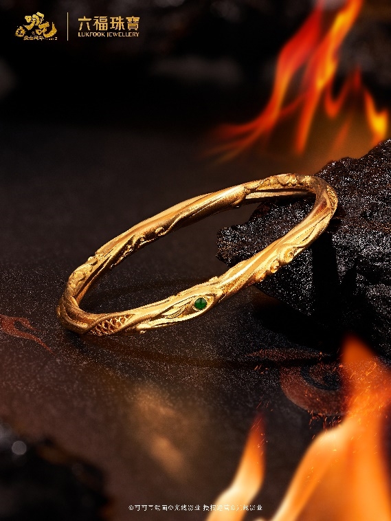 六福珠宝2025再度携手国民IP「哪吒」 重磅推出电影「哪吒之魔童闹海」系列 