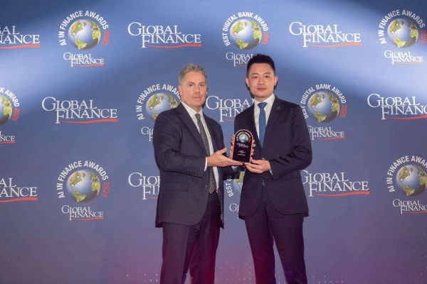 东亚中国斩获《环球金融》九项大奖 AI驱动企业银行数字化转型成标杆 