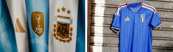 阿迪达斯发布26年FIFA世界杯国家队主场球衣 