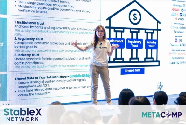 MetaComp 推出 StableX 网络：嵌入风险智能的受监管实时跨境支付结算网络 