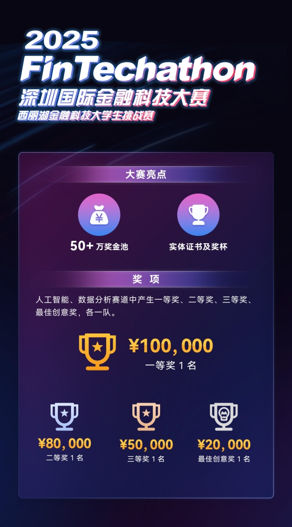 2025（第七届）深圳国际金融科技大赛启动，激发高校学生AI创新潜力 
