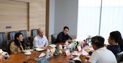 横琴执委会副主任符永革一行调研元气玛特 