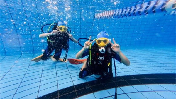 以“水”为媒，携手“潜”行——紧扣体育创新实践主线，走好校地合作之路