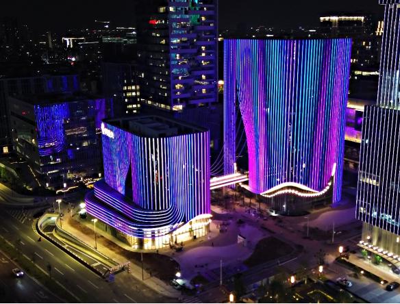 阿道夫总部中心大厦照明工程荣获第十二届中照照明奖二等奖 