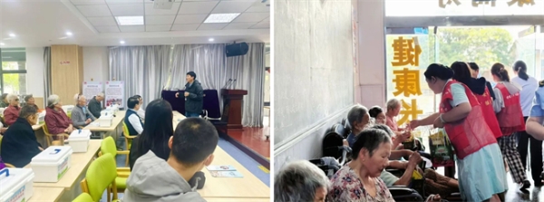 全亿健康恒泰人民大药房精准服务多次进社区、敬老院 