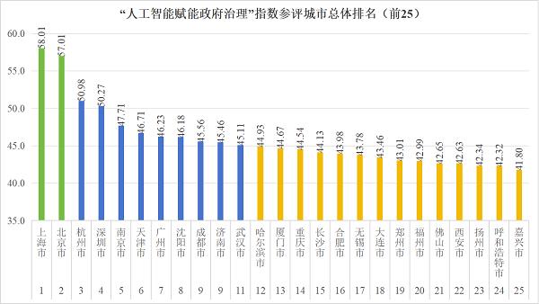 2025数智赋能政府治理评价指数发布 