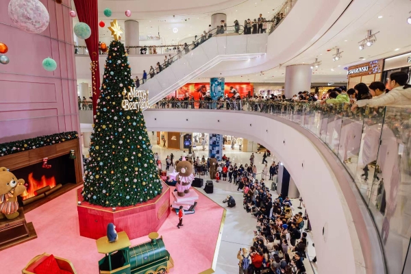 长沙IFS绒冬星遇，共赴温暖毛绒与星光编织的城市客厅 