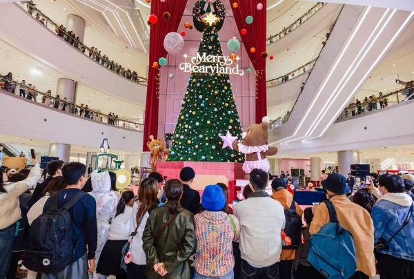 长沙IFS绒冬星遇，共赴温暖毛绒与星光编织的城市客厅 