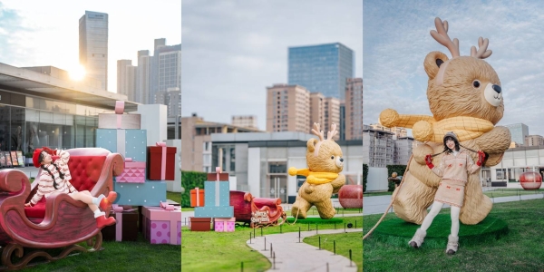 长沙IFS绒冬星遇，共赴温暖毛绒与星光编织的城市客厅 