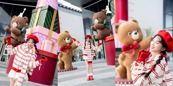 长沙IFS绒冬星遇，共赴温暖毛绒与星光编织的城市客厅 