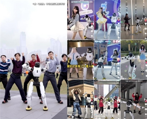 智元机器人“灵创”平台爆火，灵犀X2舞姿吸引上千名博主打卡挑战 