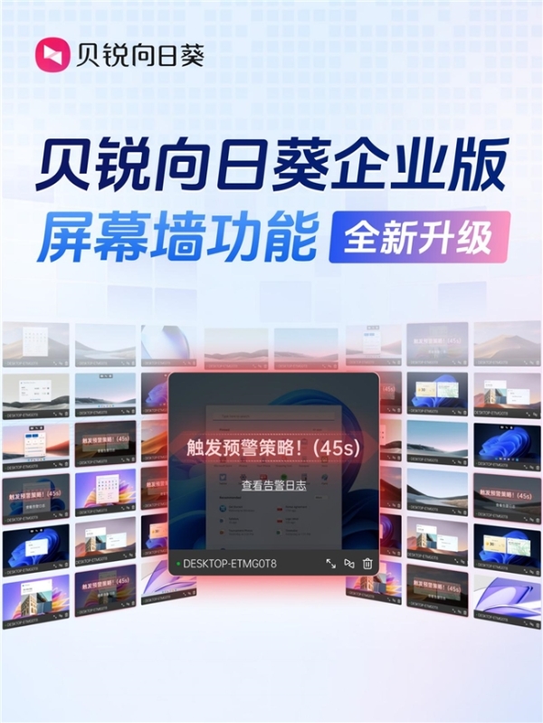 集中可视化远程管理，向日葵屏幕墙功能行业场景应用分享 