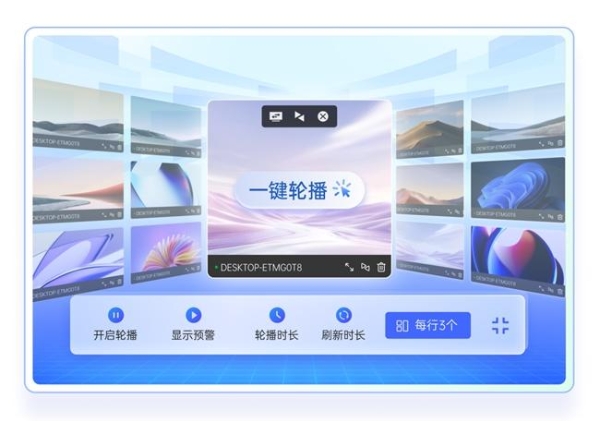 集中可视化远程管理，向日葵屏幕墙功能行业场景应用分享 
