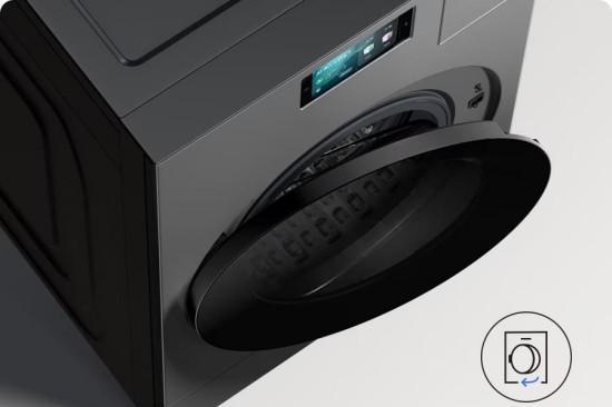 便捷洗烘 AI生活 三星AI神 黑钻热泵洗烘旗舰高效焕新全家衣物 