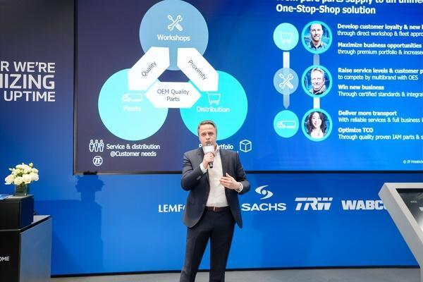 采埃孚售后亮相2025上海法兰克福汽配展，全矩阵赋能未来出行新纪元 