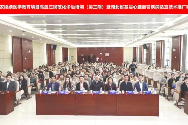 医疗强基在行动——国家继续医学教育项目高血压规范化诊治培训（第三期）暨湖北省基层心脑血管疾病适宜技术推广联合培训班在湖北省武汉市成功举办 