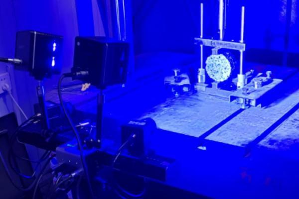 DIC全场应变测量系统用于混凝土压缩连续变形场测量 