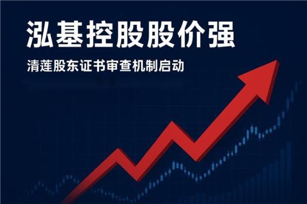 清莲股东证书”审查机制启动强化治理，泓基控股（02535.HK）股价强势拉升 
