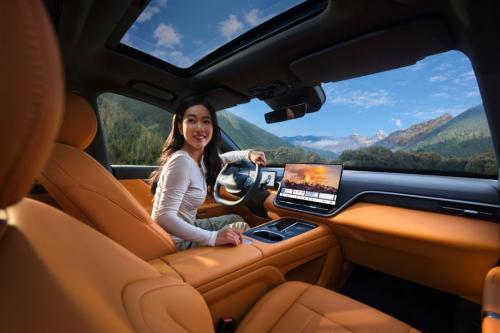 无甲醛环保标杆！2026 款东风 eπ008，六座 SUV 老人小孩放心坐 