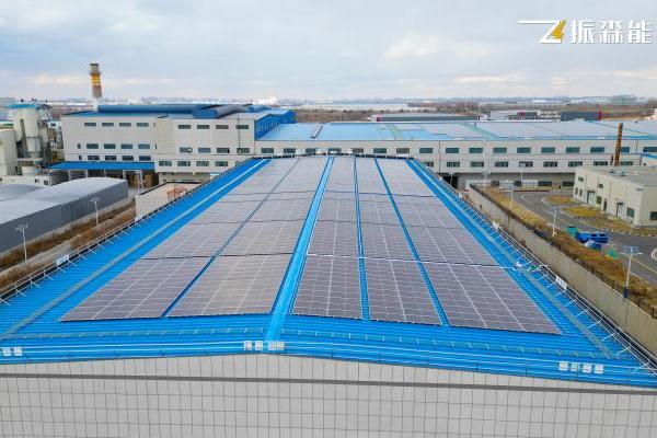 振森能源&华兴玻璃5.41兆瓦零碳节能项目，助力构建“绿色工厂”！