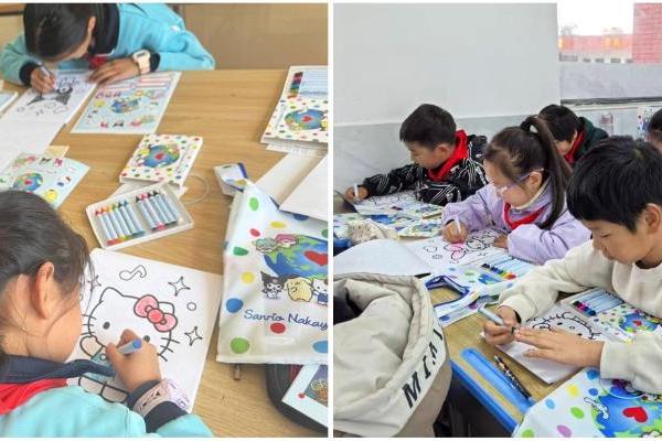 三丽鸥暖心公益步履不停 用色彩点亮乡村儿童美育梦想 