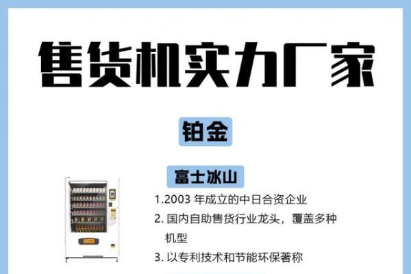 自动售货机厂家怎么选？直接抄作业！ 