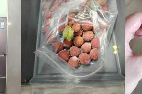 用户实测卡萨帝冰箱：荔枝冻6个月原汁原味 