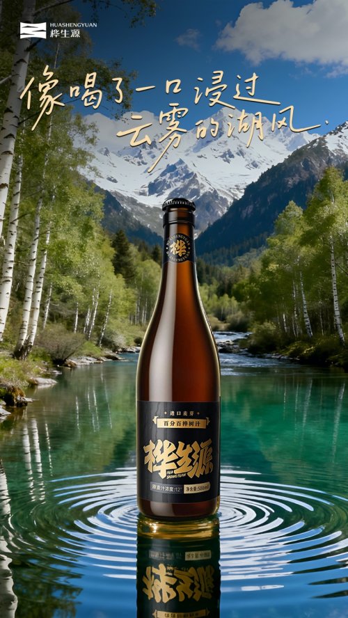 取桦间香气，酿杯中臻味：桦生源啤酒，解锁健康饮品新风尚 