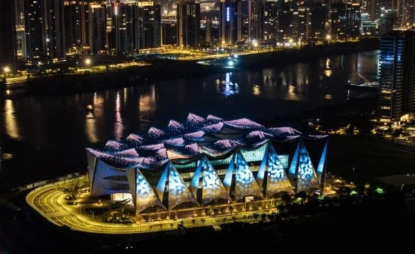 南沙地标+1！利亚德助力大湾区科学会堂全面亮相，点亮珠江科创夜 