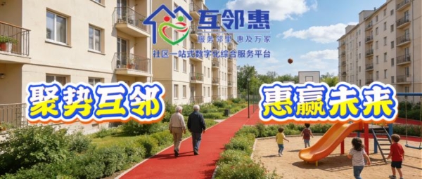 互邻惠：打造数字化社区新生态，赋能家门口的美好生活 