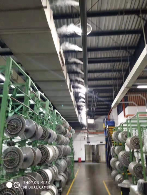 百奥＆纺织行业加湿案例| 车间增湿降飞花，提升纺织品质 