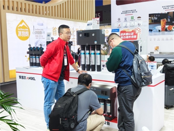  安吉尔亮相HOTELEX 2025深圳展，驱动茶饮智能设备升级 