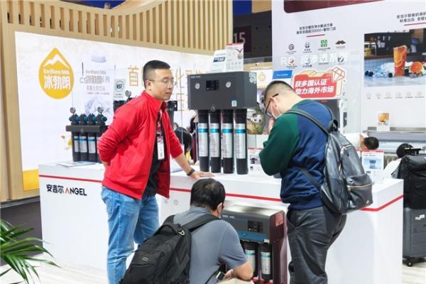  安吉尔亮相HOTELEX 2025深圳展，驱动茶饮智能设备升级 