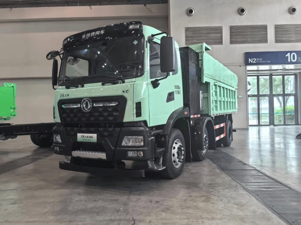  天龙KC纯电自卸车领衔 东风自卸车全阵容亮相 