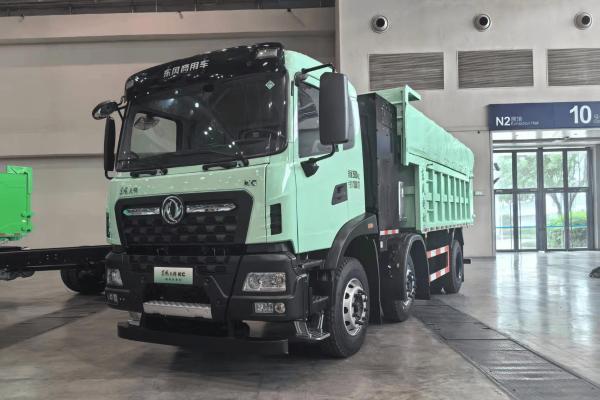  天龙KC纯电自卸车领衔 东风自卸车全阵容亮相 