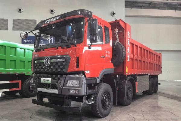  天龙KC纯电自卸车领衔 东风自卸车全阵容亮相 