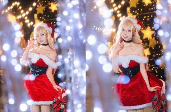 面光+轮廓光，两步搞定圣诞夜出片！