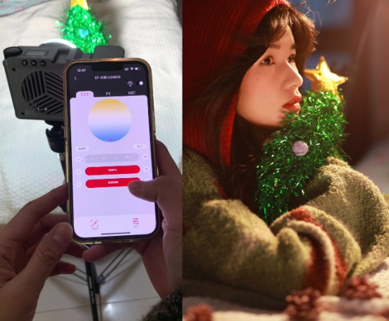 面光+轮廓光，两步搞定圣诞夜出片！