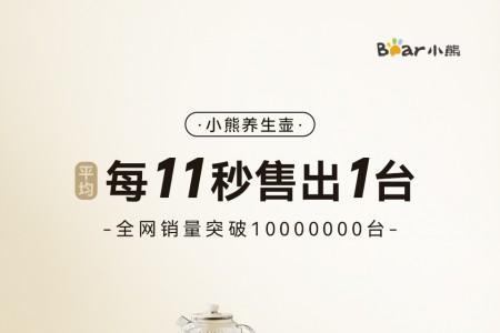 以安全与健康定义好产品，小熊全玻璃养生壶荣获好产品奖 