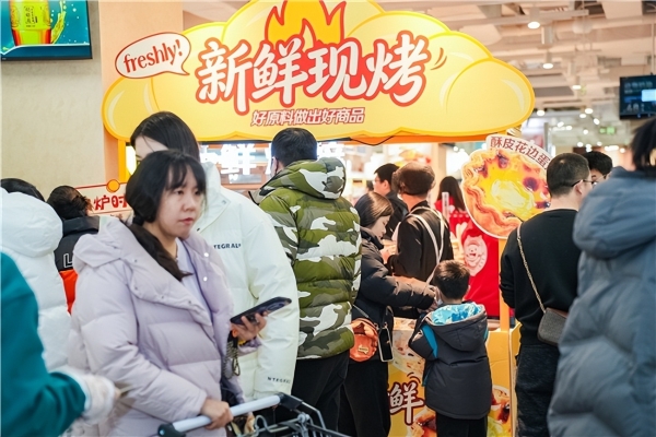 太火爆！京东七鲜石家庄首店开业纯牛奶、车厘子、现烤花边蛋挞等爆品多轮补货仍被抢空