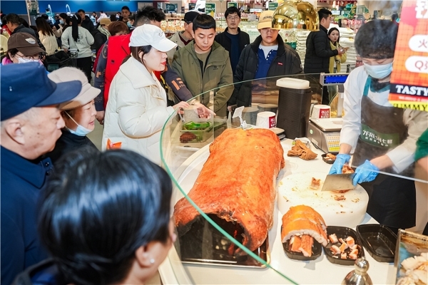 太火爆！京东七鲜石家庄首店开业纯牛奶、车厘子、现烤花边蛋挞等爆品多轮补货仍被抢空