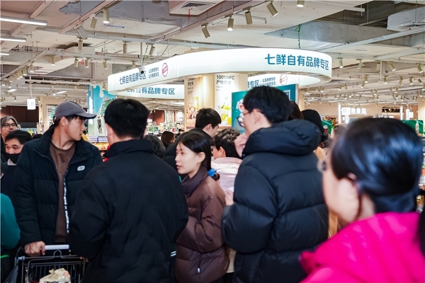 太火爆！京东七鲜石家庄首店开业纯牛奶、车厘子、现烤花边蛋挞等爆品多轮补货仍被抢空
