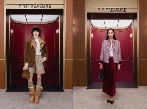 译依YIYI携“奢雅绒静”登陆淘宝超级时装发布 