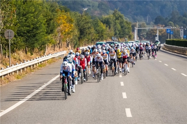 2025中国公路自行车职业联赛暨“环云南”公路自行车赛（楚雄站）燃情启程 