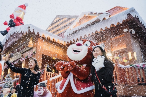 赴冰雪盛宴，赏璀璨烟花，方特跨年狂欢盛大启幕 