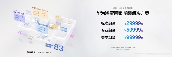 华为鸿蒙智家全新小艺管家重磅升级，智装套餐9999元起，焕新智美新生活 