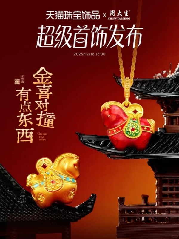周大生超级首饰发布 | 用一场“东西对撞”刷新珠宝营销新范式 