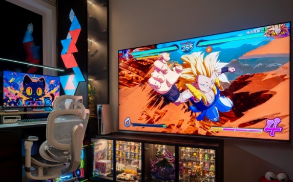 最强主机游戏搭子！海信RGB-Mini LED电视暗室画质超OLED，游戏更跟手 