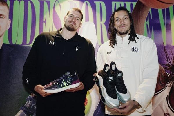 约基奇与戈登全球联合首发双签名球鞋，361°再续品牌“长期主义”海外布局 