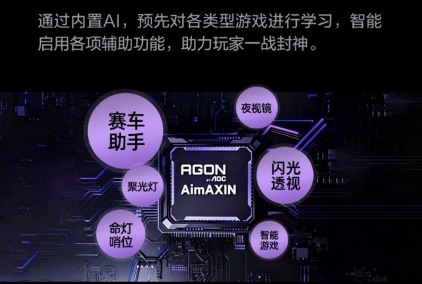 AI显示器黑科技：AGON AG277UX重塑电竞体验新维度 